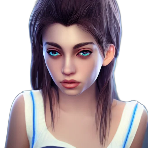 face, staff, photorealistic, fantasy art transparent PNG cut-out