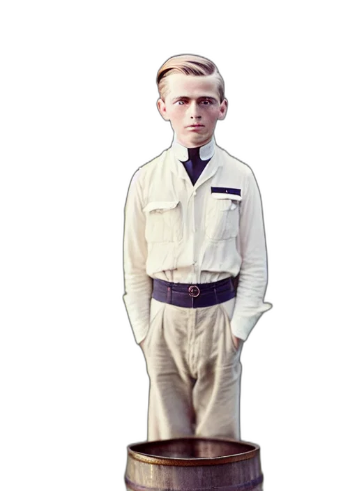 staff, jacket, face, robot transparent PNG cut-out