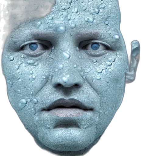face, mask, creature, robot transparent PNG cut-out