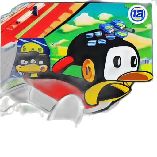 car, 3d render, concept art, pixel art transparent PNG cut-out