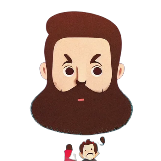 hair, cartoon, pixel art, concept art transparent PNG cut-out