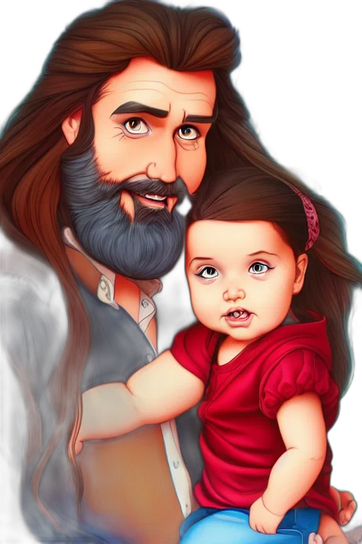 photorealistic, cartoon, oil painting, fantasy art transparent PNG cut-out