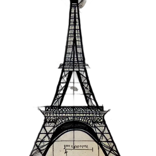 umbrella, building, concept art, 3d render transparent PNG cut-out