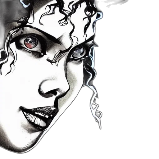 face, mask, comic book art, photorealistic, concept art, fantasy art, scarlett, johansson transparent PNG cut-out