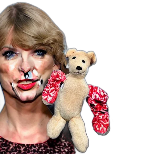 taylor, swift, stuffed, animal transparent PNG cut-out