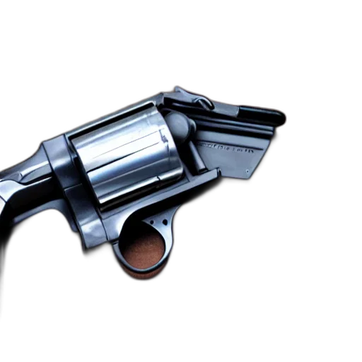weapon, 3d render, concept art, photorealistic, revolver, gun transparent PNG cut-out