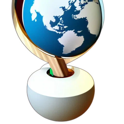 jewelry, staff, furniture, 3d render transparent PNG cut-out