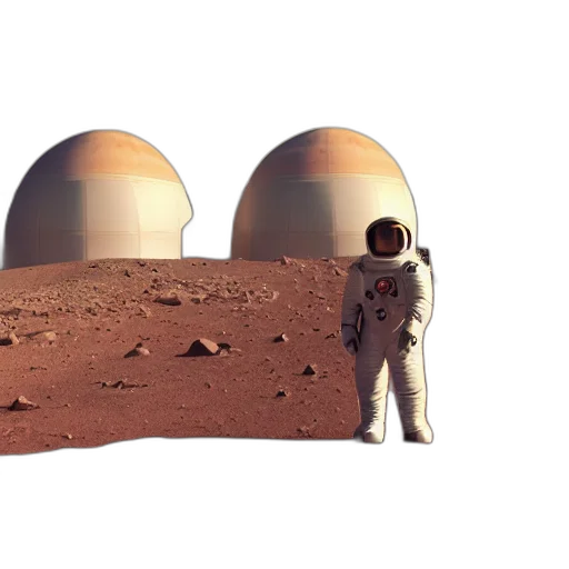 hat, concept art, 3d render, outer space transparent PNG cut-out