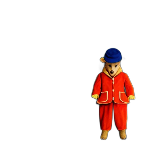 staff, jacket, animal, hat transparent PNG cut-out