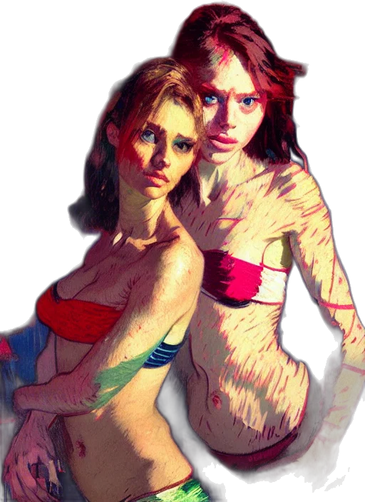 photorealistic, concept art, comic book art, fantasy art transparent PNG cut-out