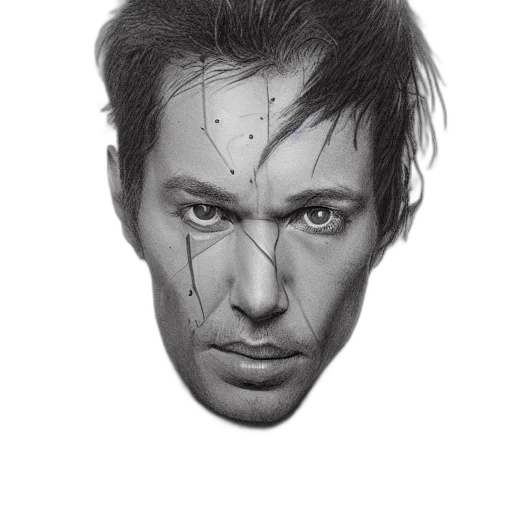 face, mask, hair, crown transparent PNG cut-out