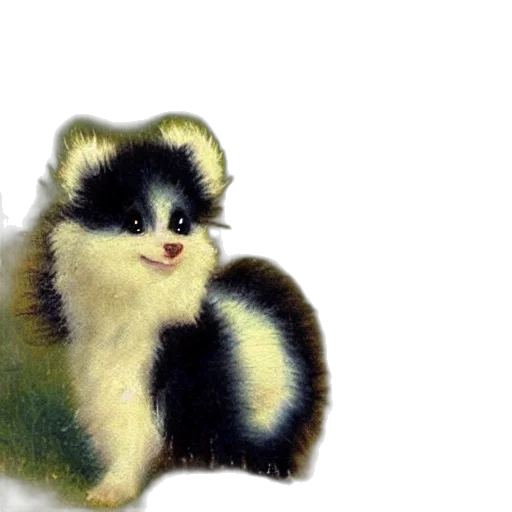 animal, creature, staff, oil painting transparent PNG cut-out