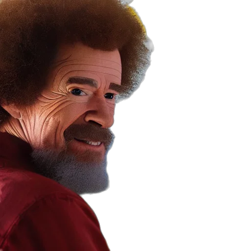 face, hair, staff, creature transparent PNG cut-out