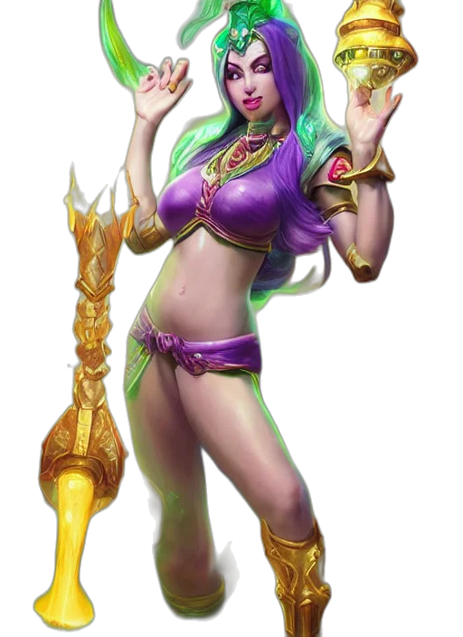 staff, weapon, fantasy art, concept art, 3d render, pixel art, green, divine transparent PNG cut-out