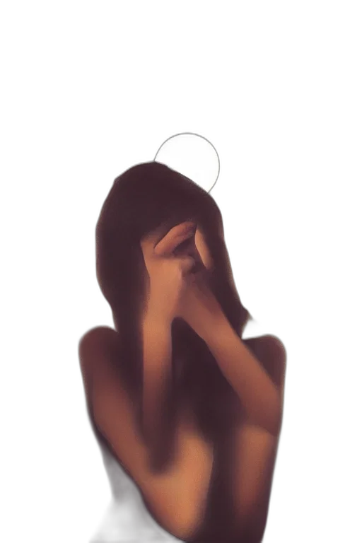 hair, mask, face, crown transparent PNG cut-out