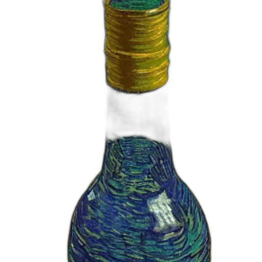 bottle, jewelry, umbrella, crown transparent PNG cut-out