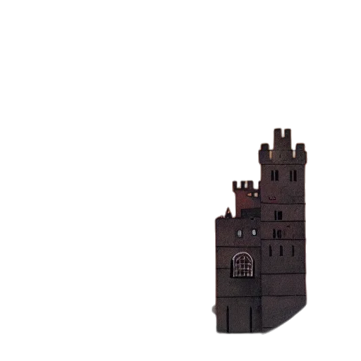 building, crown, dragon, robot transparent PNG cut-out