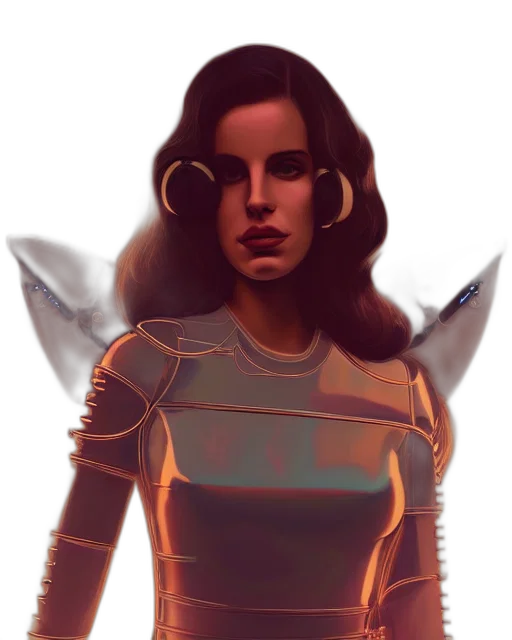 robot, concept art, fantasy art, comic book art transparent PNG cut-out