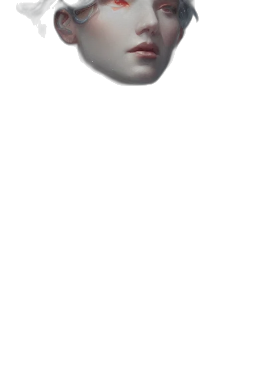 face, mask, hat, robot, photorealistic, 3d render, concept art, pixel art transparent PNG cut-out
