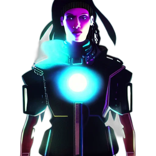 robot, staff, jacket, face transparent PNG cut-out