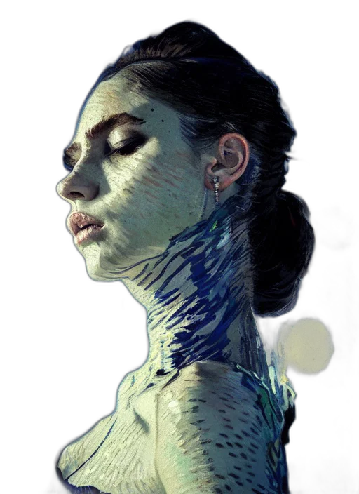 mask, face, creature, jewelry transparent PNG cut-out