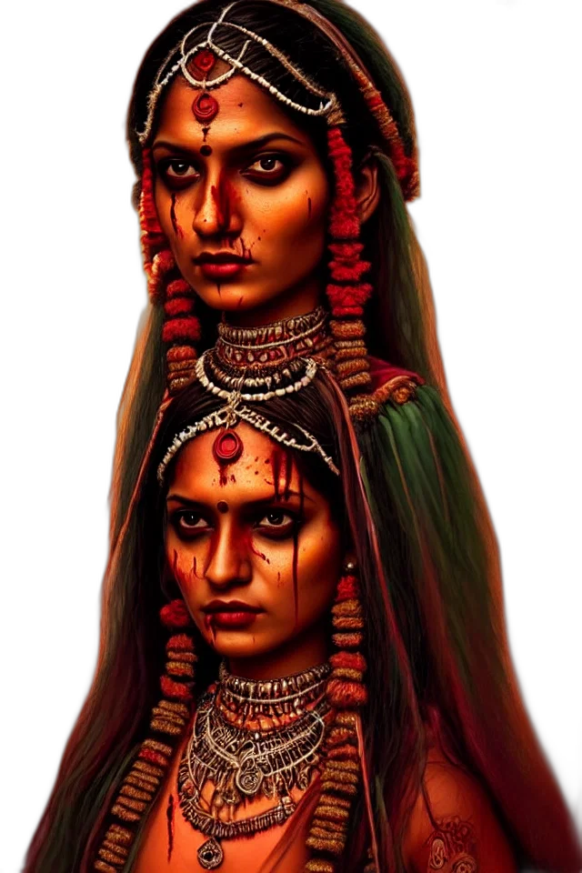face, jewelry, mask, crown, concept art, photorealistic, oil painting, fantasy art transparent PNG cut-out