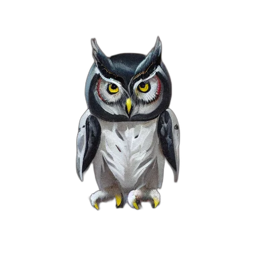 animal, staff, 3d render, concept art transparent PNG cut-out