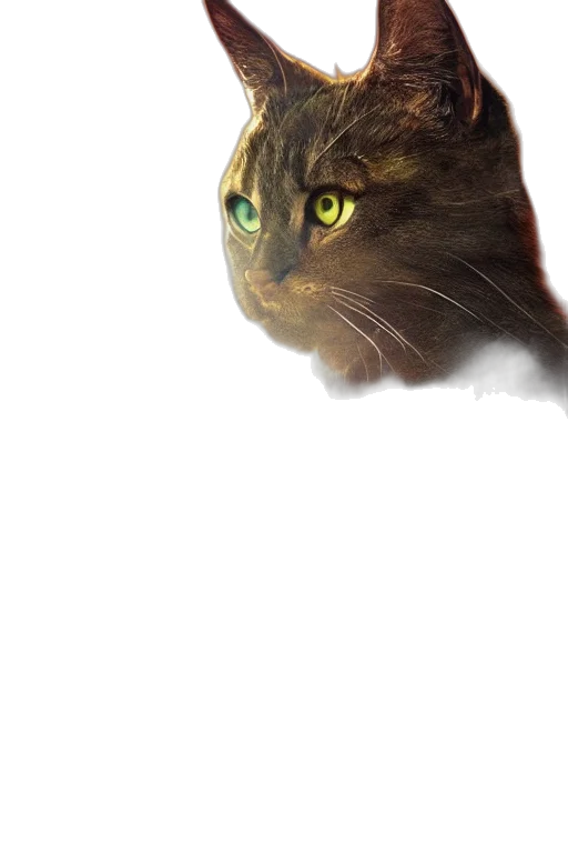 animal, creature, face, staff transparent PNG cut-out