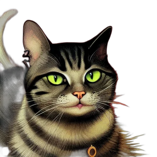 animal, photorealistic, 3d render, concept art transparent PNG cut-out