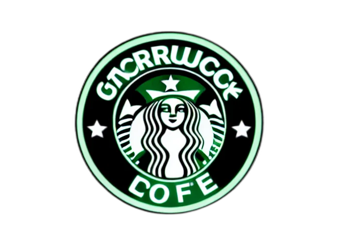3d render, photorealistic, starbuck, logo, disgusting, dog transparent PNG cut-out