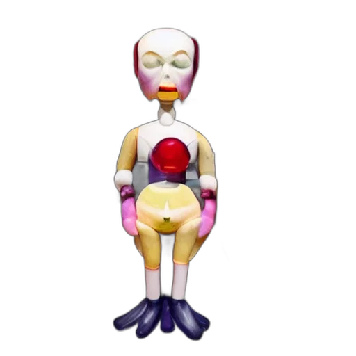 robot, creature, mask, jewelry transparent PNG cut-out