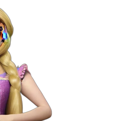 dress, 3d render, concept art, cartoon transparent PNG cut-out