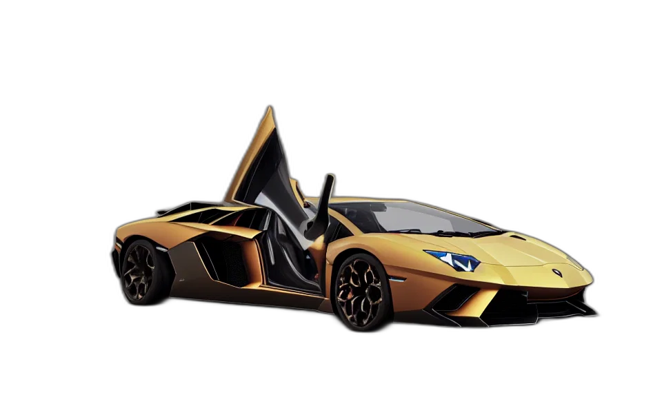car, 3d render, photorealistic, concept art transparent PNG cut-out