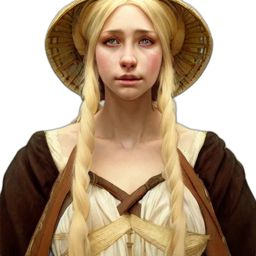 face, staff, hat, dragon, fantasy art, photorealistic, concept art, oil painting transparent PNG cut-out