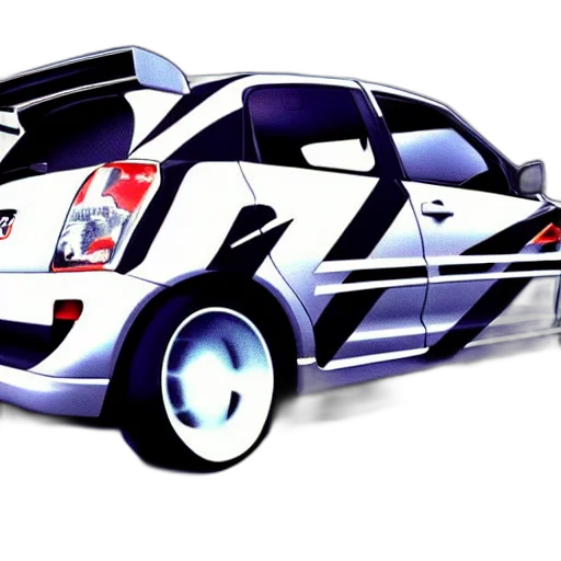 car, robot, 3d render, concept art transparent PNG cut-out