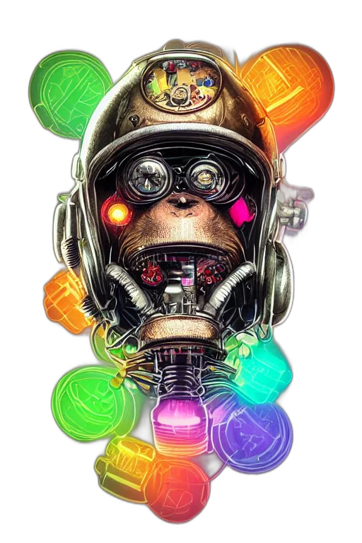 robot, mask, face, weapon transparent PNG cut-out