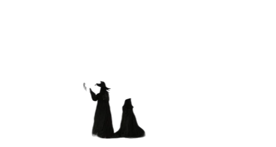 staff, dress, hat, crown transparent PNG cut-out