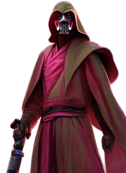 staff, mask, jacket, concept art transparent PNG cut-out