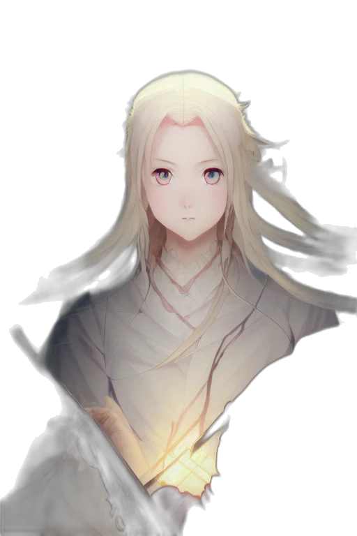 staff, face, dress, sword transparent PNG cut-out