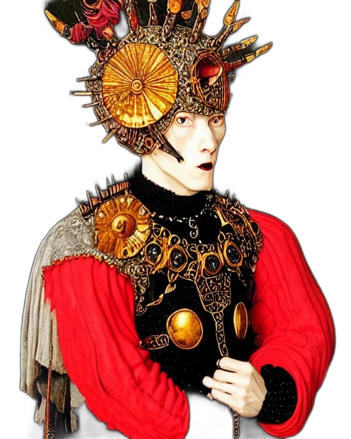 crown, staff, mask, hat transparent PNG cut-out