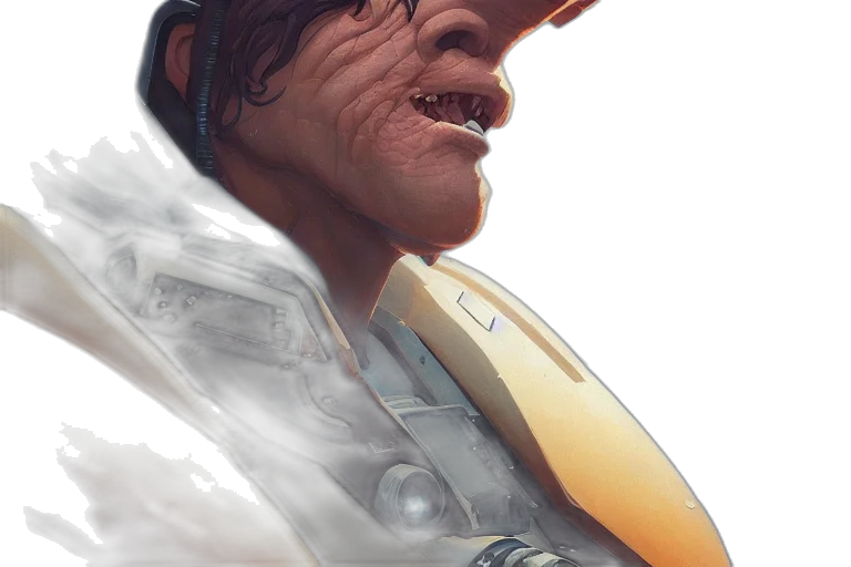 face, robot, staff, mask transparent PNG cut-out