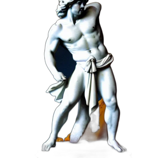 mask, robot, staff, creature transparent PNG cut-out