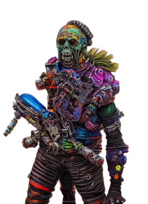 staff, robot, weapon, concept art transparent PNG cut-out