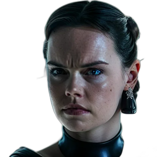 face, robot, staff, mask, photorealistic, concept art, cyberpunk, comic book art transparent PNG cut-out
