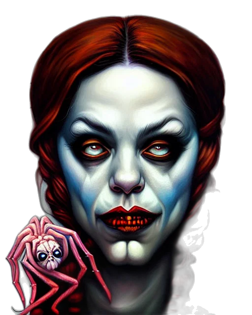 face, mask, jewelry, concept art transparent PNG cut-out