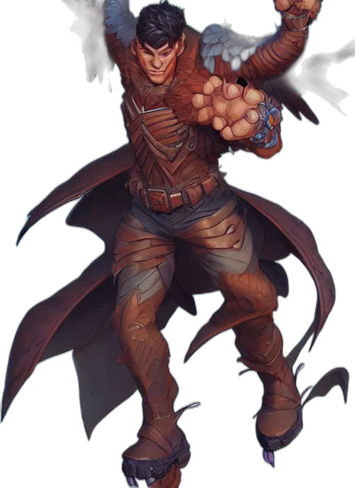 staff, creature, dragon, concept art transparent PNG cut-out