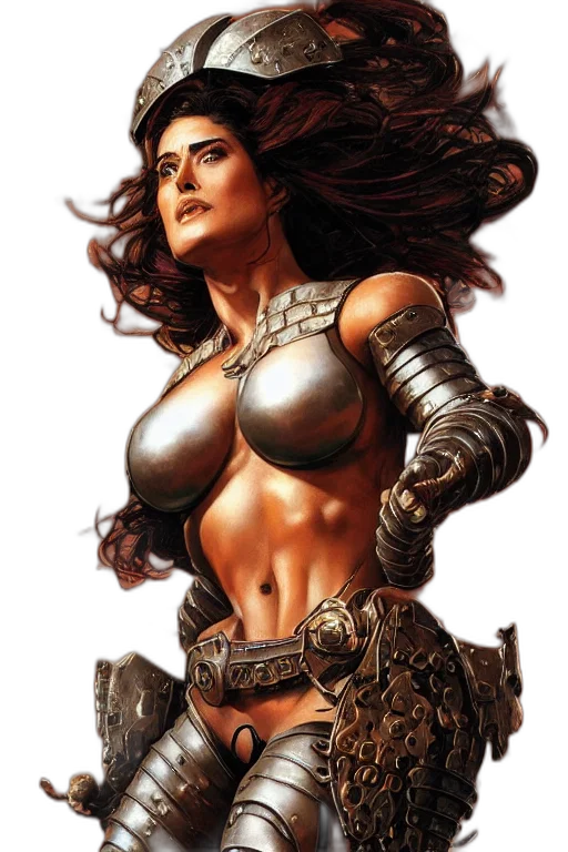 comic book art, fantasy art, concept art, photorealistic transparent PNG cut-out