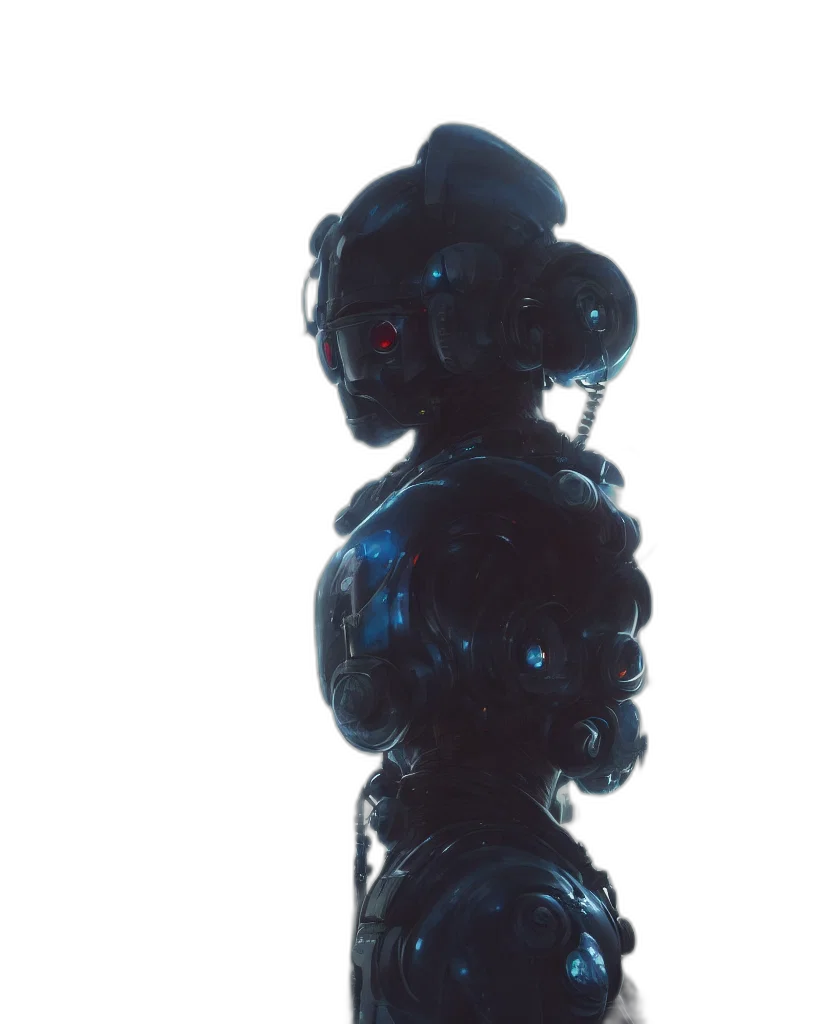 dress, crown, robot, hair transparent PNG cut-out