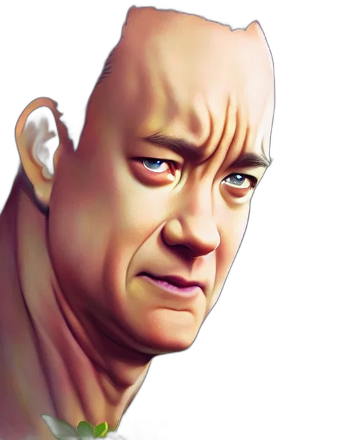 face, creature, robot, staff, photorealistic, comic book art, concept art, 3d render transparent PNG cut-out