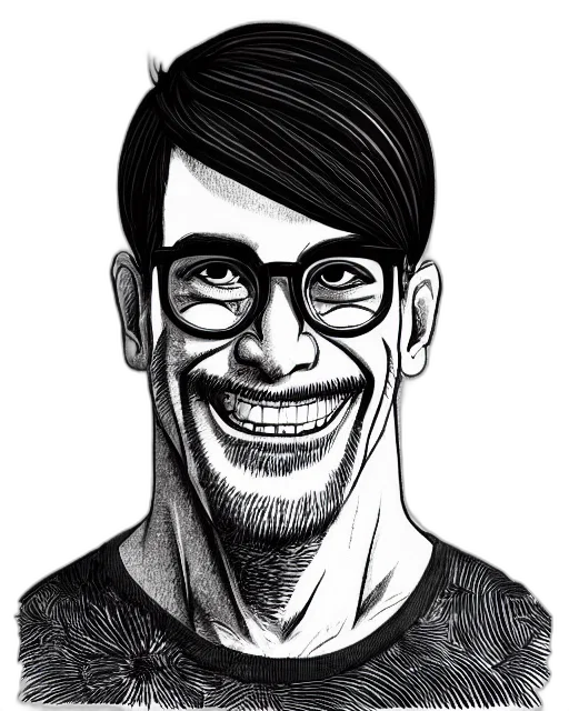 face, mask, cartoon, comic book art transparent PNG cut-out